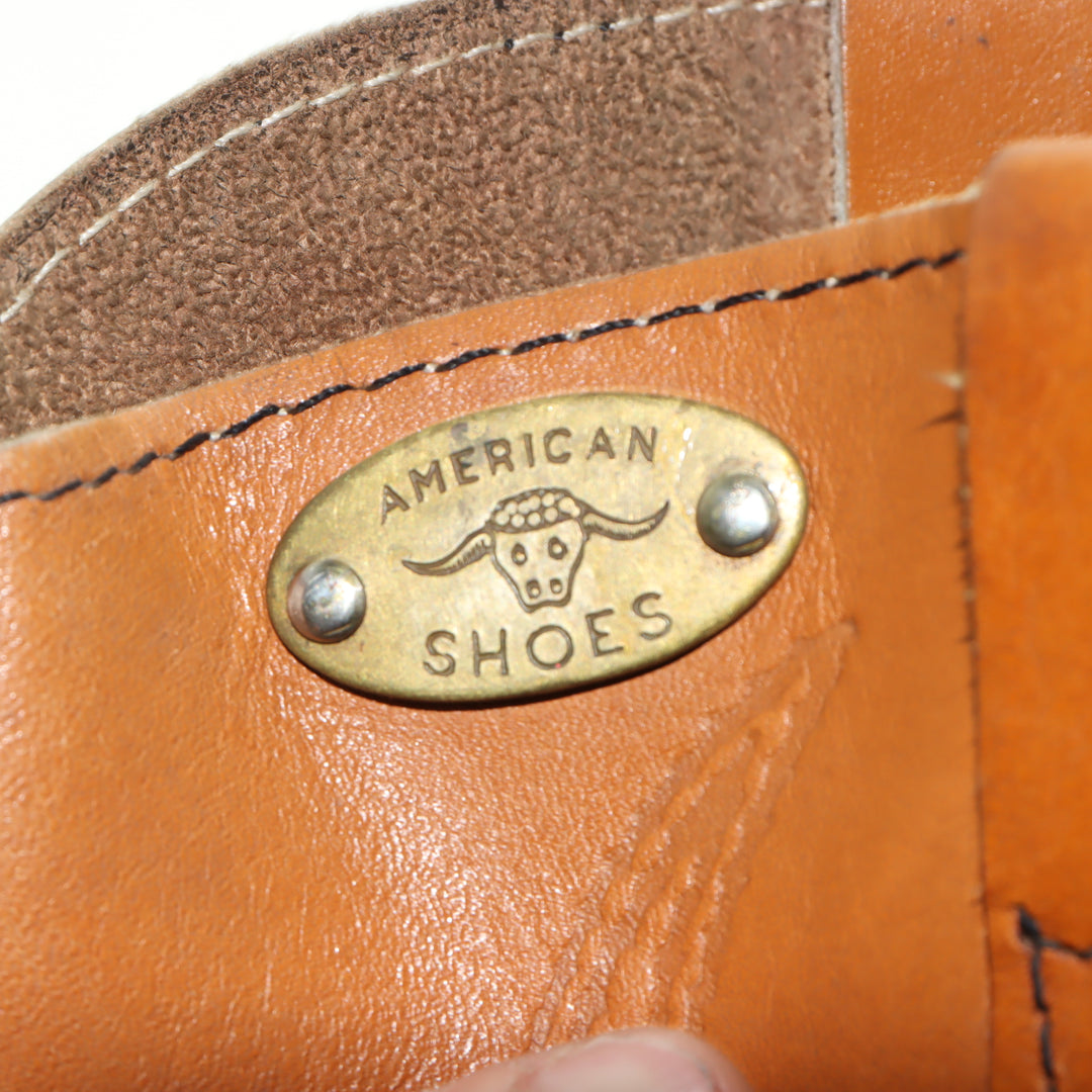 American Shoes Stivale in Pelle Marrone EU 41 Donna