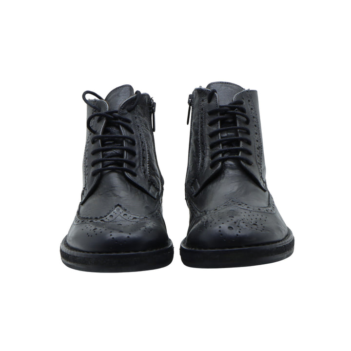 Mercanti Fiorentini Scarpa in Pelle Grigio EU 43 Uomo