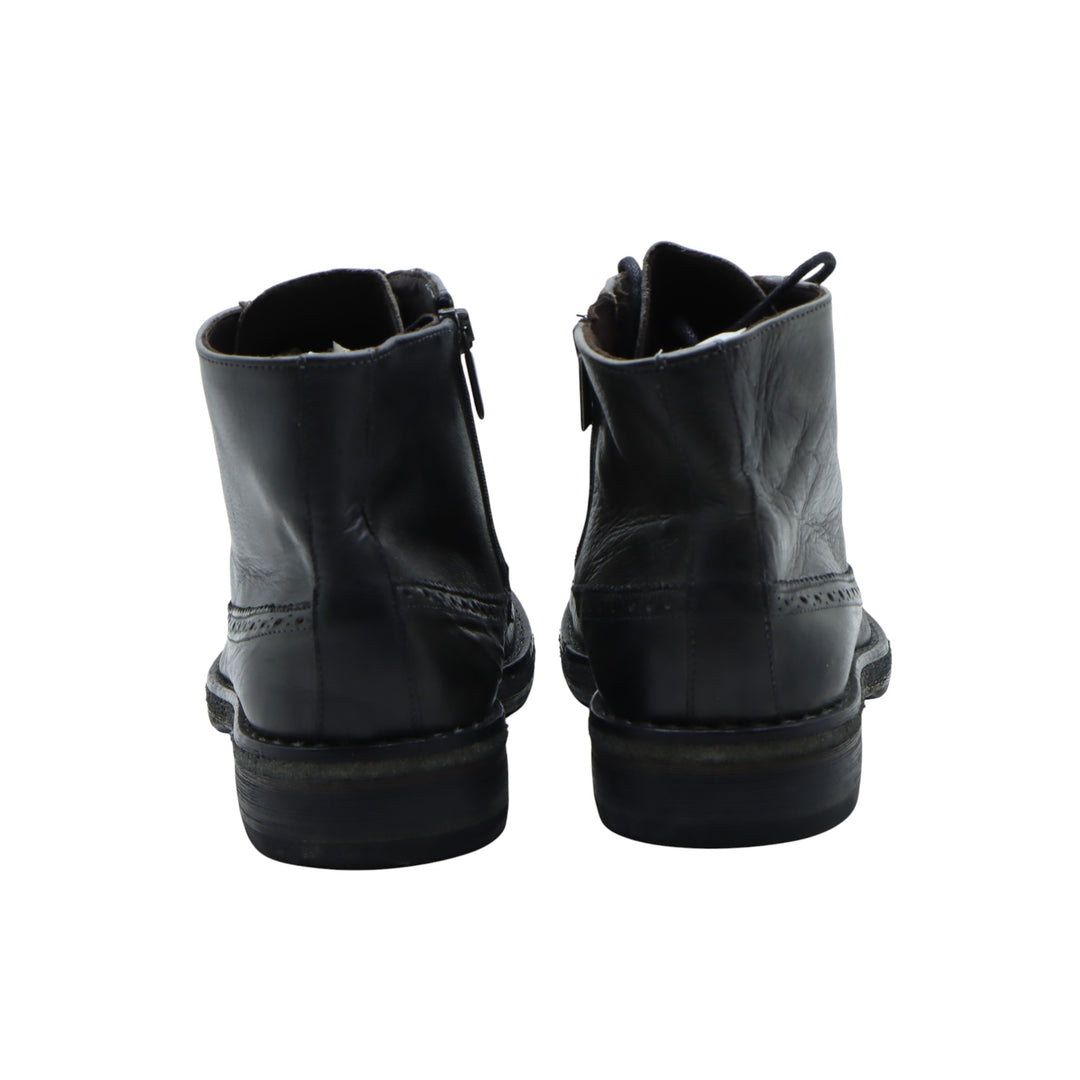 Mercanti Fiorentini Scarpa in Pelle Grigio EU 43 Uomo