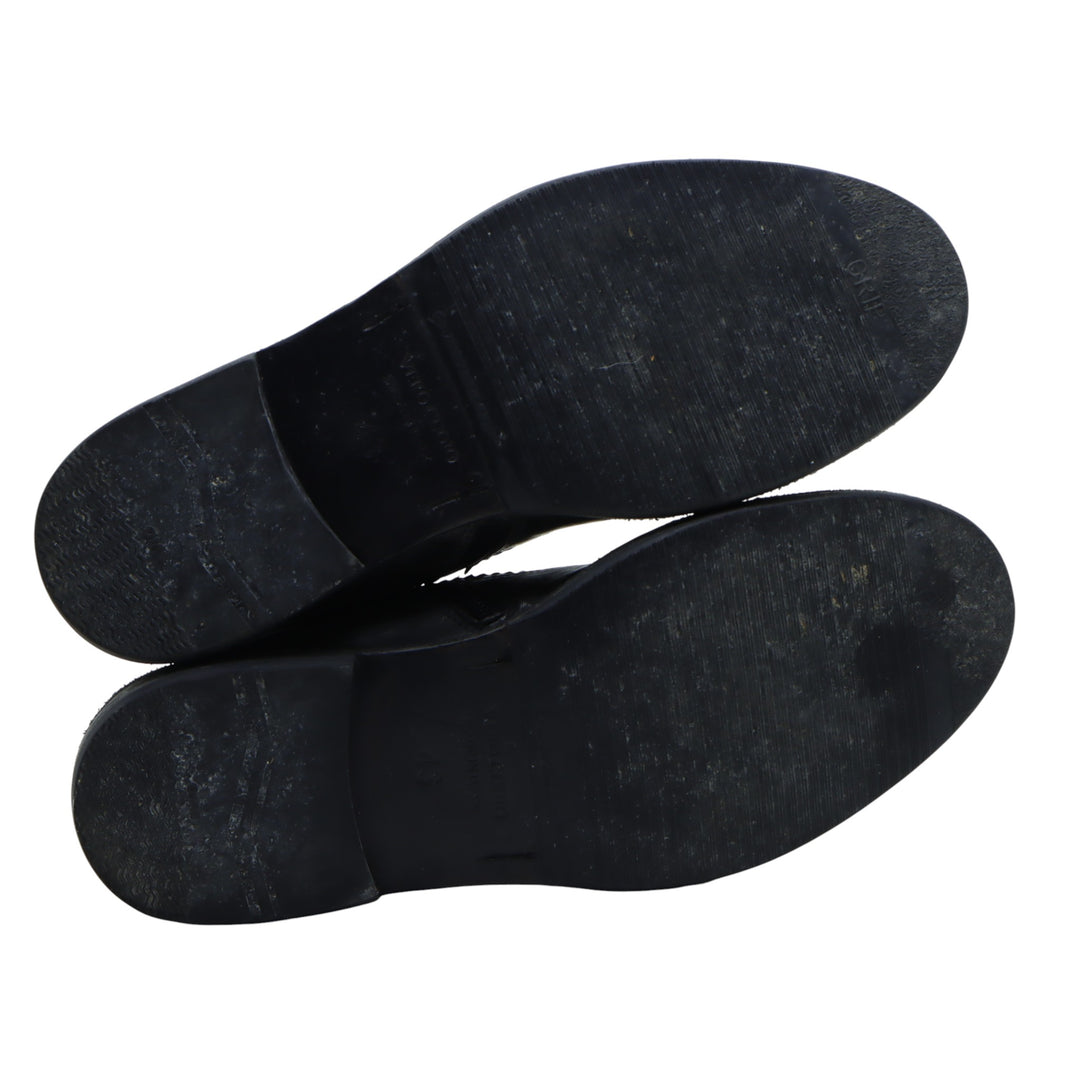 Mercanti Fiorentini Scarpa in Pelle Grigio EU 43 Uomo
