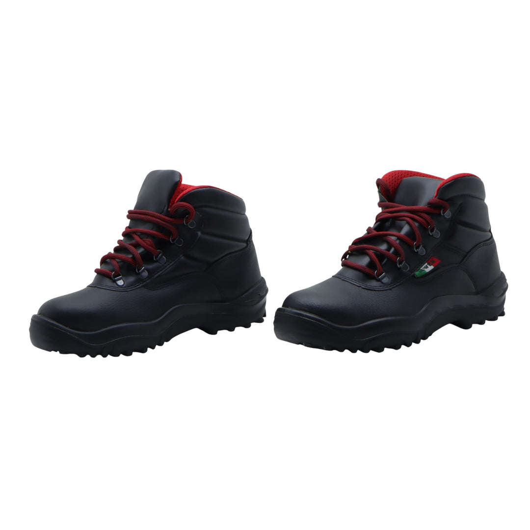 Lewer Scarpa Antinfortunistica in Pelle Nero EU 42 Uomo
