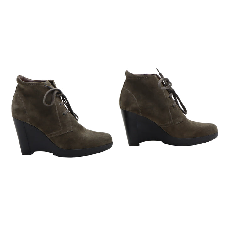 Nero Giardini Stivaletto in Camoscio Marrone EU 38 Donna