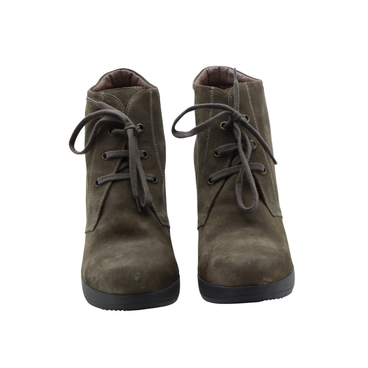 Nero Giardini Stivaletto in Camoscio Marrone EU 38 Donna