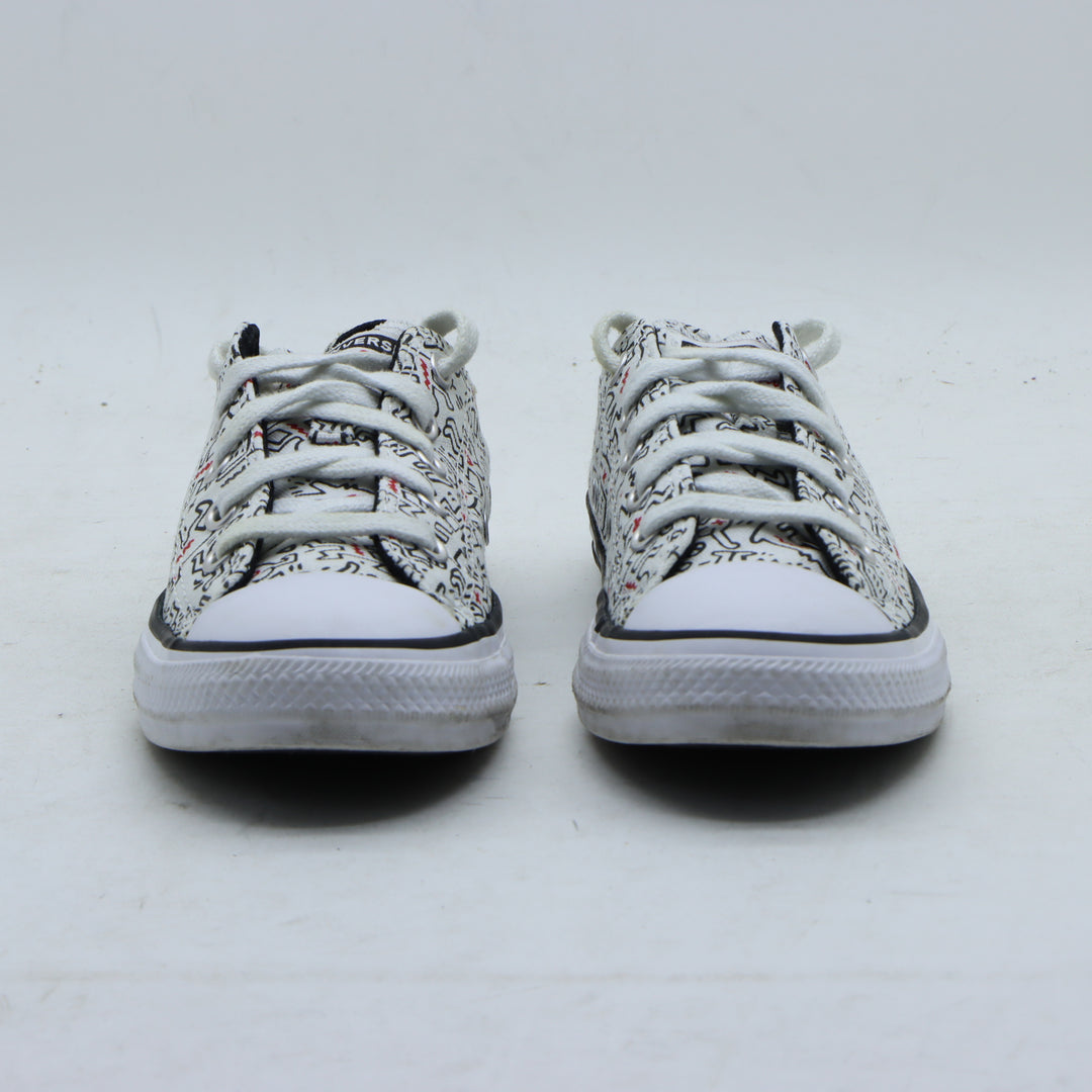 Converse Sneakers Bianca in Tela EU 33 Bambino