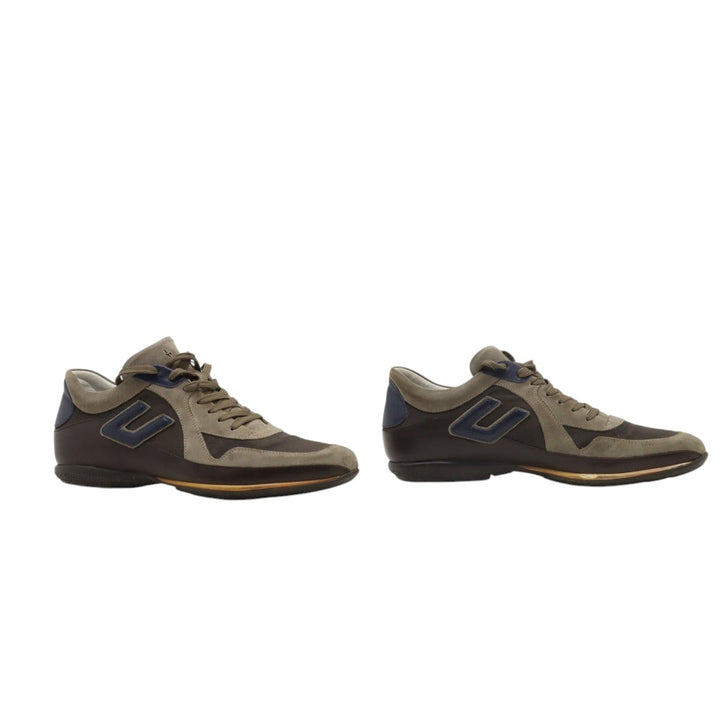 4US Cesare Paciotti Scarpe Marrone e Beige Eur 41 Uomo