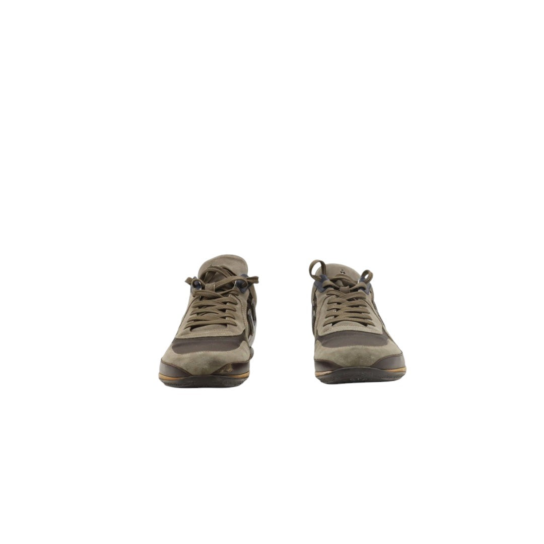 4US Cesare Paciotti Scarpe Marrone e Beige Eur 41 Uomo