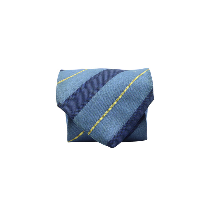 Givenchy Cravatta Blu con Fantasia in Seta Uomo