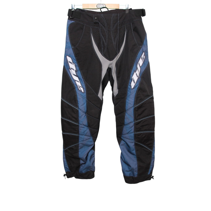 Dye Pantalone da Motocross Nero e Blu Taglia L Uomo
