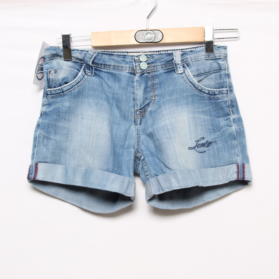 Levi's Shorts di Jeans Denim 12 Anni Bambina