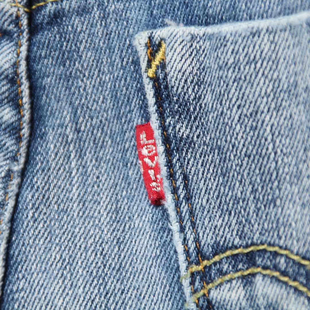 Levi's 627 Shorts di Jeans Denim Taglia W28 Donna