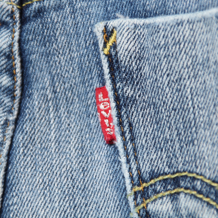 Levi's 627 Shorts di Jeans Denim Taglia W28 Donna