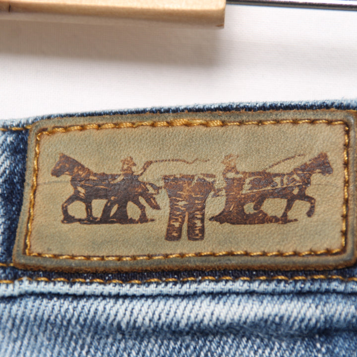Levi's 627 Shorts di Jeans Denim Taglia W28 Donna