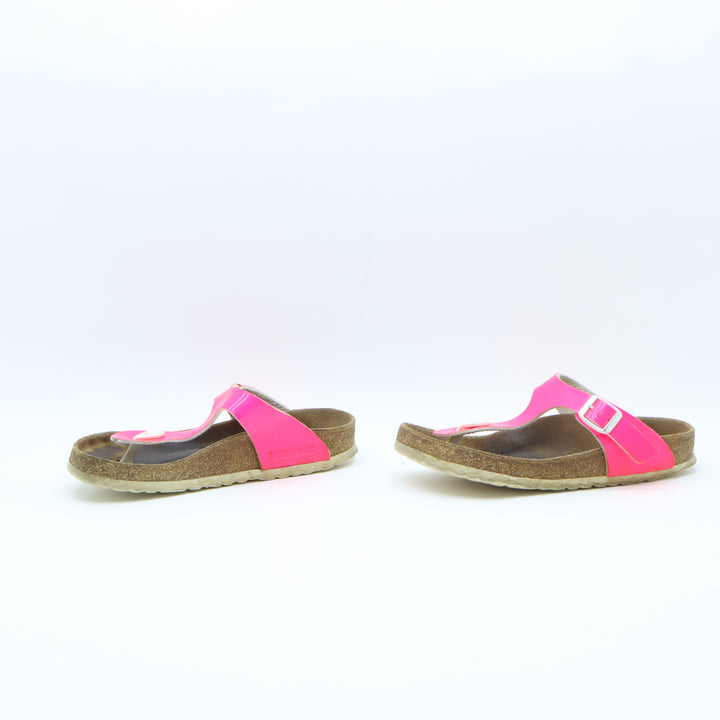 Birkenstock Gizeh Eva Infradito Rosa Fluo in Birko Flor EU 37 Donna