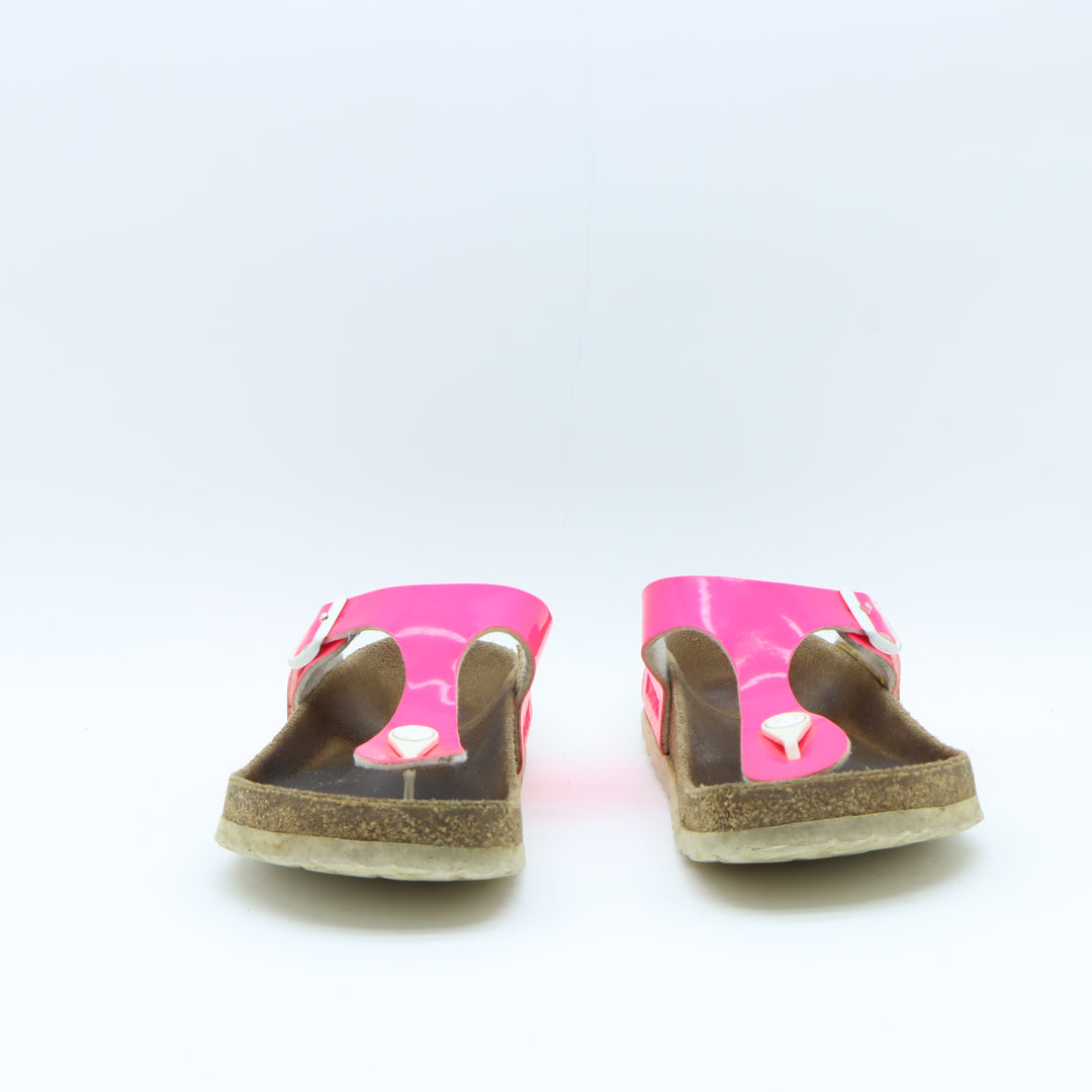 Birkenstock Gizeh Eva Infradito Rosa Fluo in Birko Flor EU 37 Donna