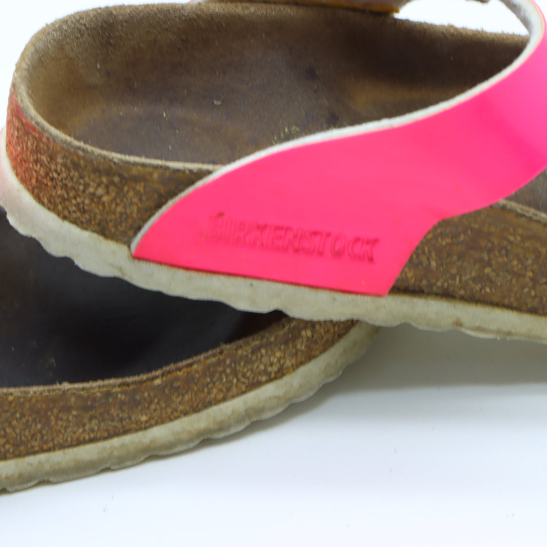 Birkenstock Gizeh Eva Infradito Rosa Fluo in Birko Flor EU 37 Donna