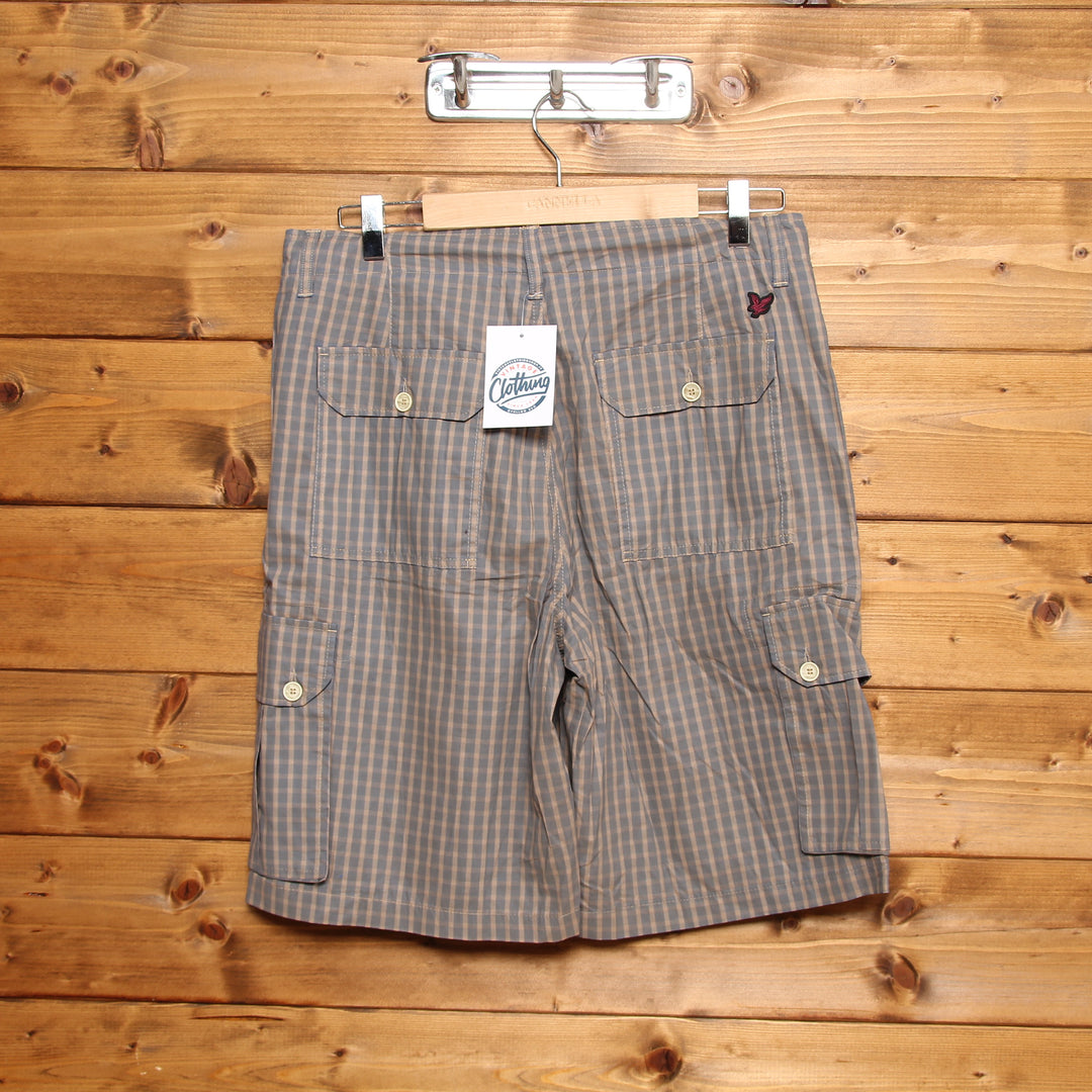 Lyle and Scott Bermuda Multicolore W32 Uomo Deadstock w/Tags