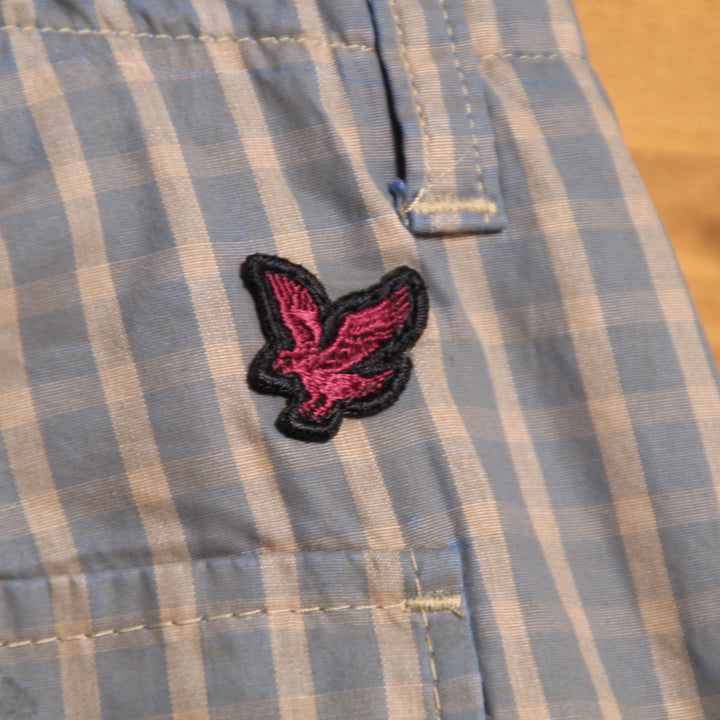 Lyle and Scott Bermuda Multicolore W32 Uomo Deadstock w/Tags