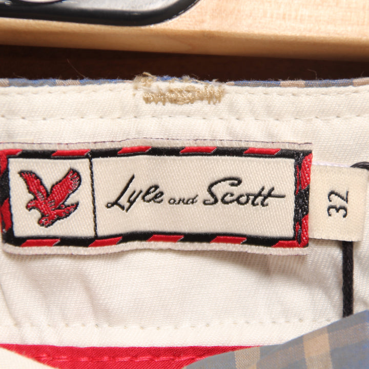 Lyle and Scott Bermuda Multicolore W32 Uomo Deadstock w/Tags
