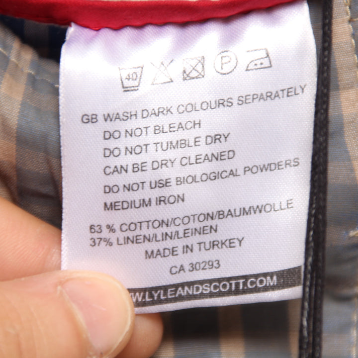 Lyle and Scott Bermuda Multicolore W32 Uomo Deadstock w/Tags