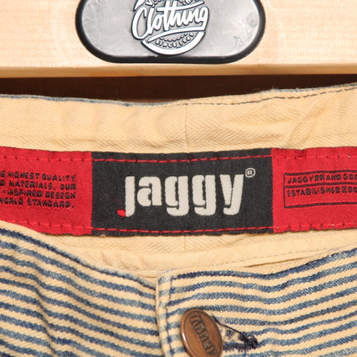 Jaggy Bermuda Rivettato Vintage Azzurro e Beige W31 Uomo