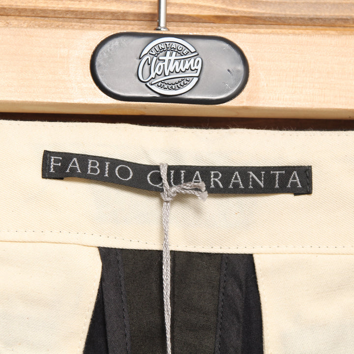 Fabio Quaranta Bermuda Marrone Uomo Deadstock w/Tags