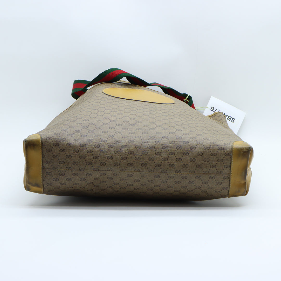 Gucci GG Supreme Coated Canvas Borsa Vintage 80' Beige da Donna