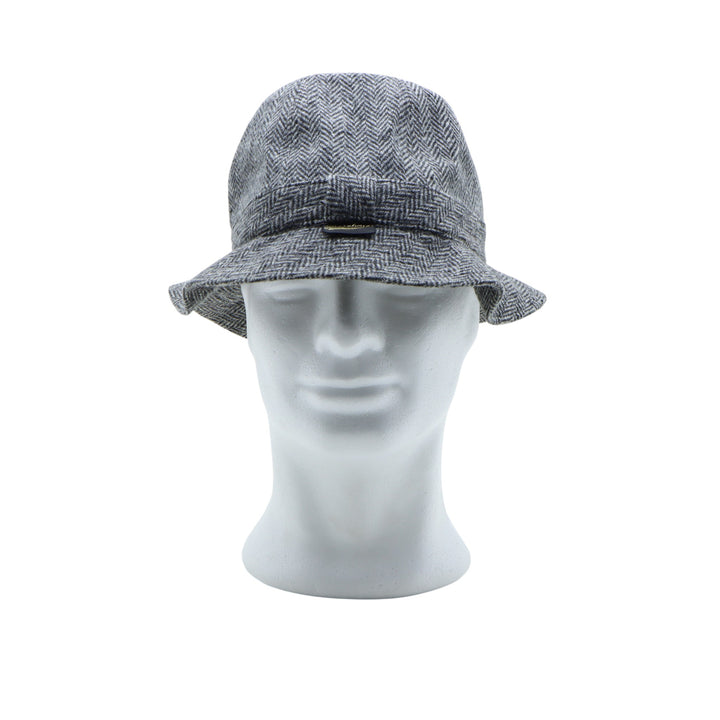Borsallino Cappello in Pura Lana Grigio Donna