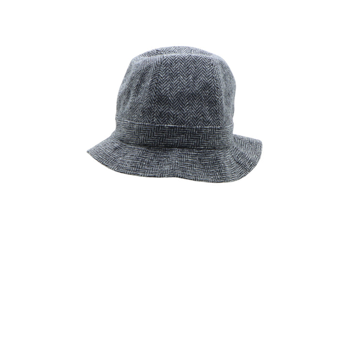 Borsallino Cappello in Pura Lana Grigio Donna