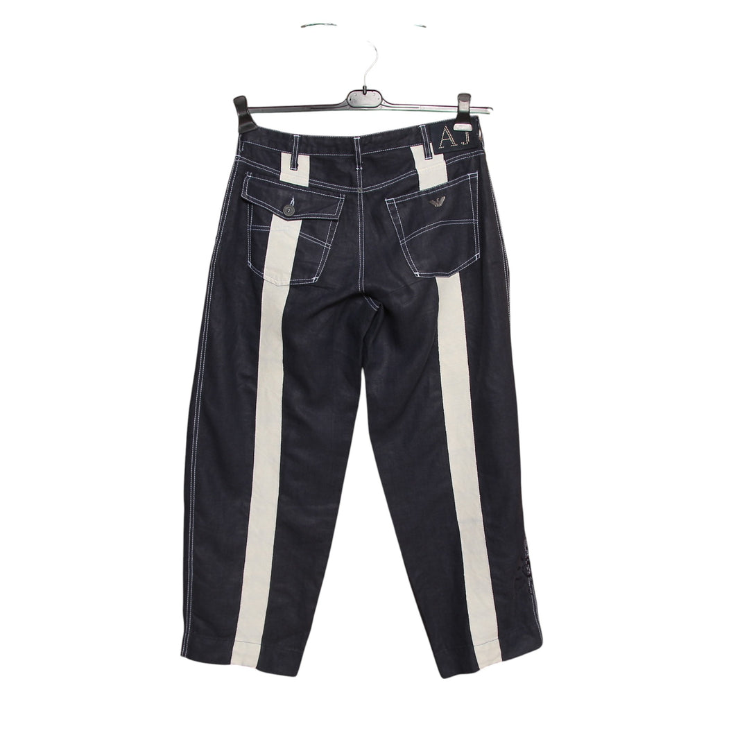 Armani Jeans Pantalone Baggy Blu Taglia 50 Uomo