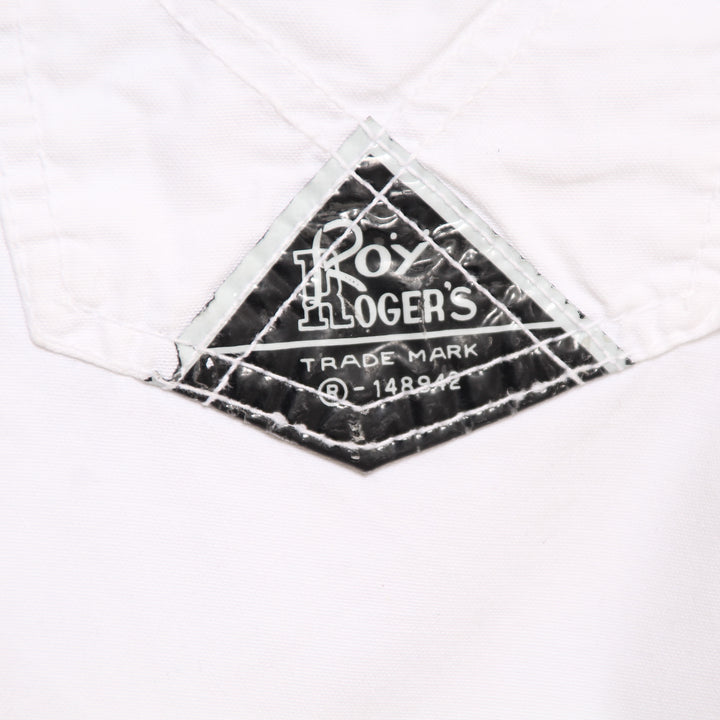 Roy Roger's Minigonna di Jeans Bianca W30 Donna