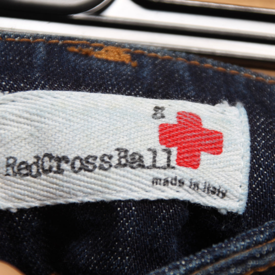 Redcross Ball Minigonna di Jeans Denim Taglia 42 Donna