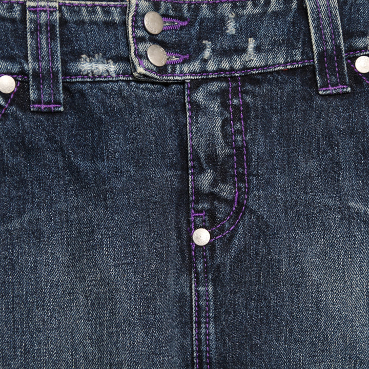 Cycle Minigonna di Jeans Denim Taglia M Donna