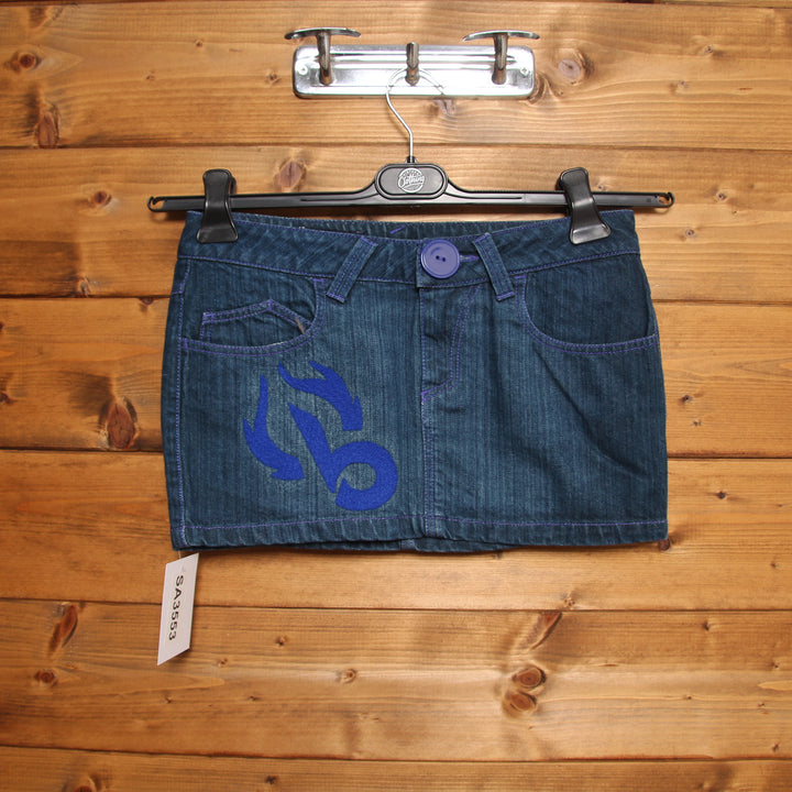Combobella Minigonna di Jeans Denim Taglia 44 Donna