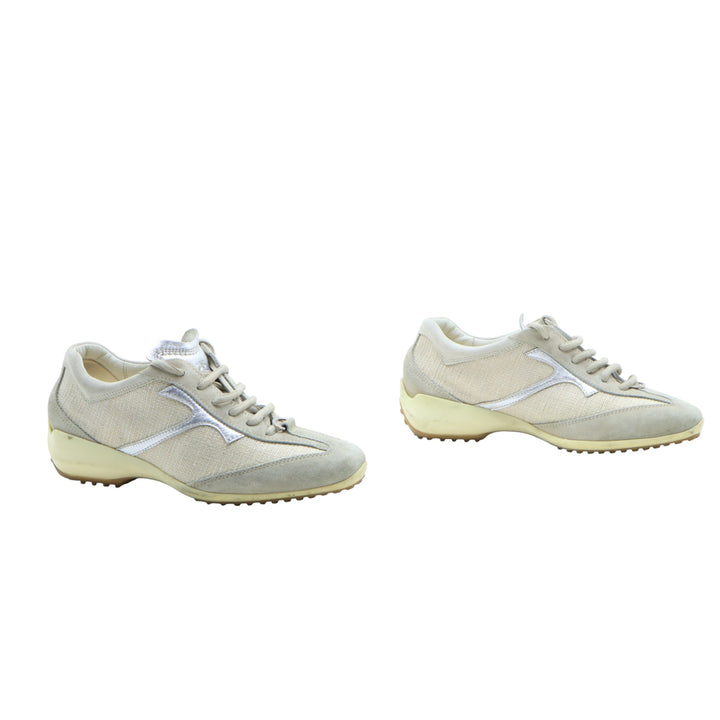 Tod's Sneakers Beige Eu 36 Donna