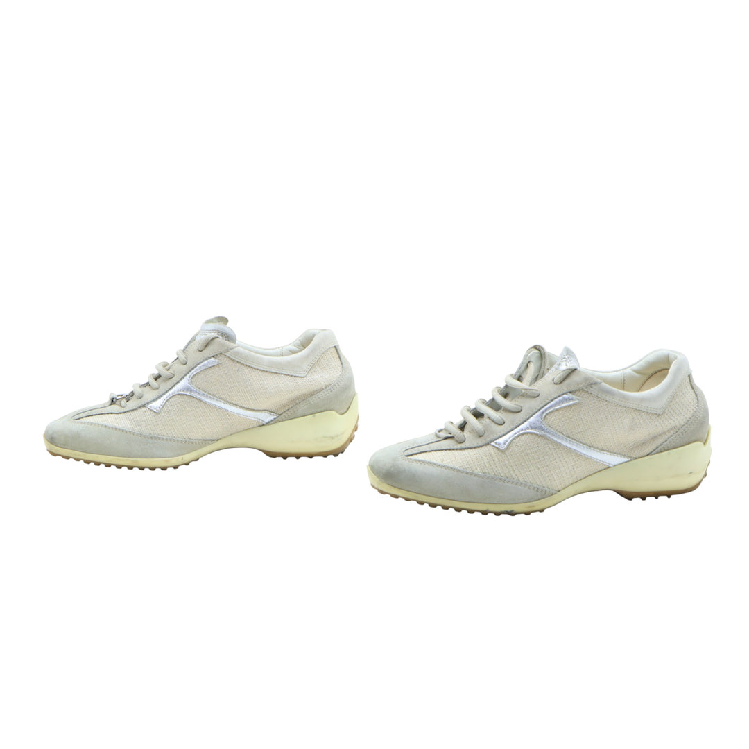 Tod's Sneakers Beige Eu 36 Donna