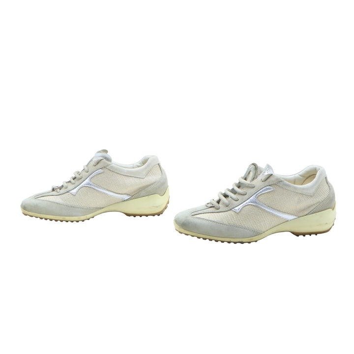 Tod's Sneakers Beige Eu 36 Donna