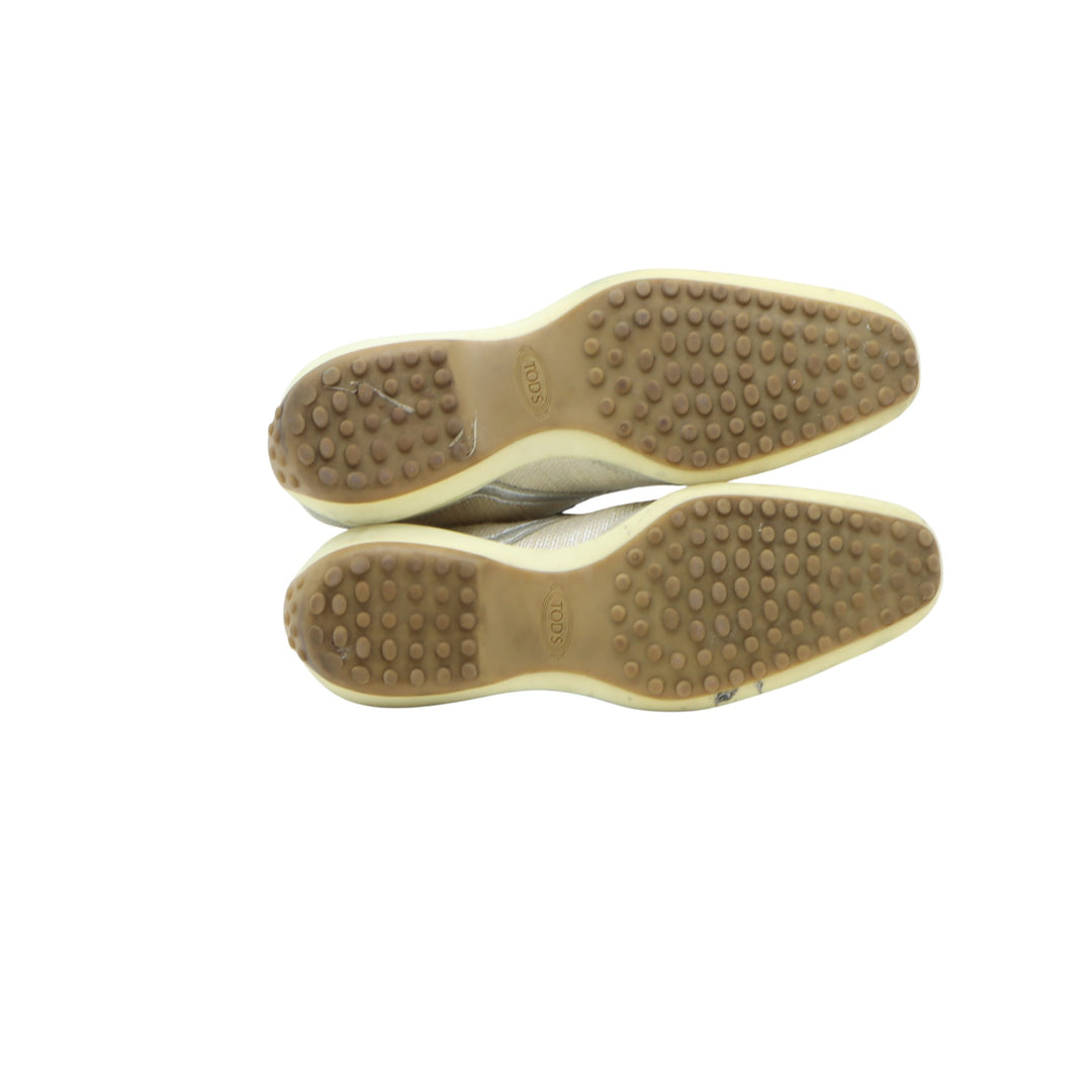 Tod's Sneakers Beige Eu 36 Donna