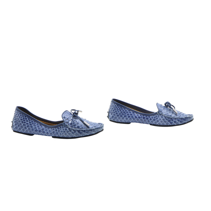 Tod's Mocassino Blu Eu 36 Donna