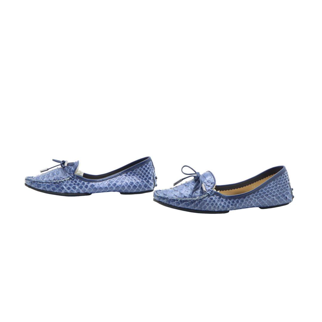 Tod's Mocassino Blu Eu 36 Donna