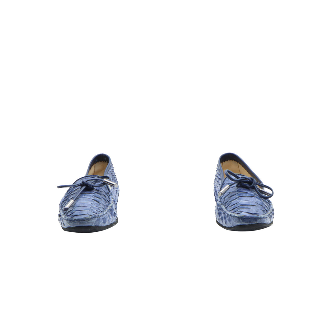 Tod's Mocassino Blu Eu 36 Donna