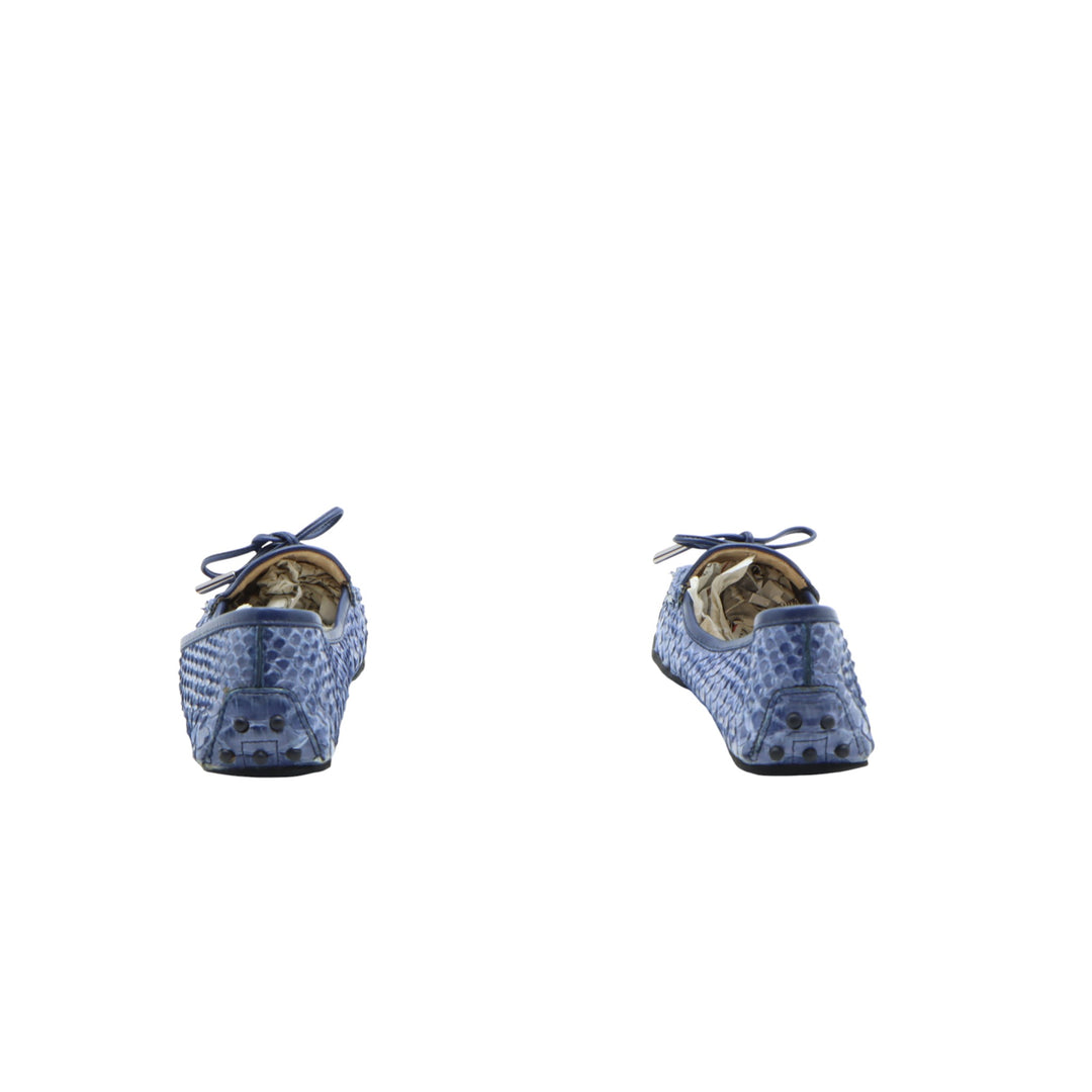 Tod's Mocassino Blu Eu 36 Donna