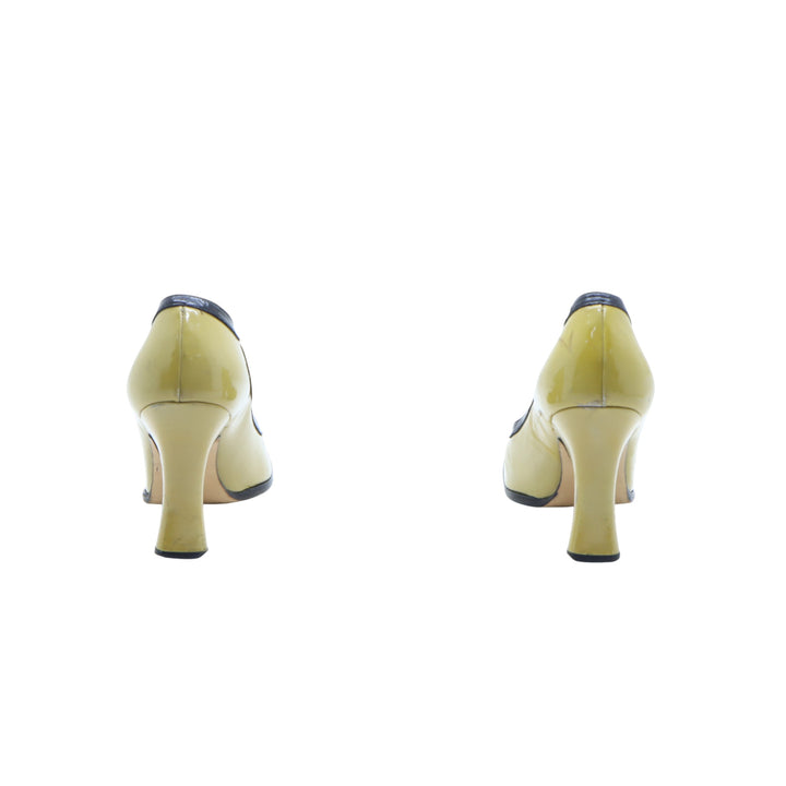 Prada Décolleté Giallo Eu 37 Donna