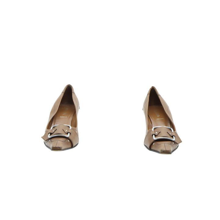 Prada Décolleté Marrone Eu 41 Donna