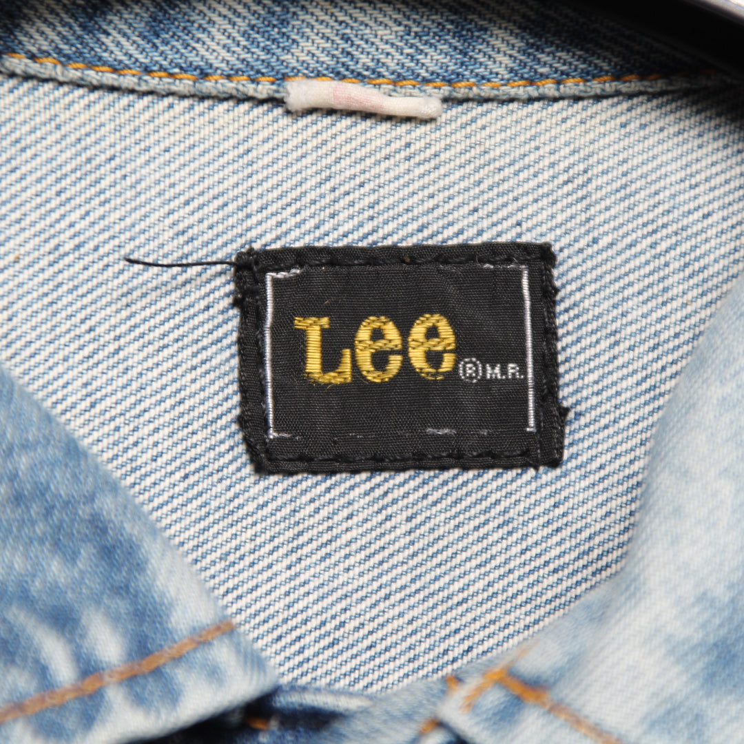 Lee Giacca di Jeans Denim Taglia 38 Unisex