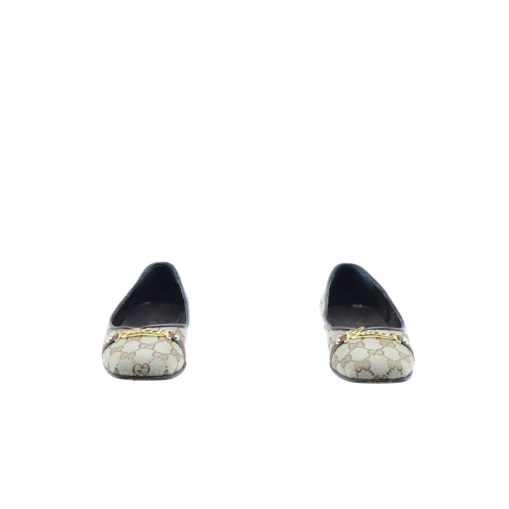 Gucci Ballerine Marrone Eu 38 Donna