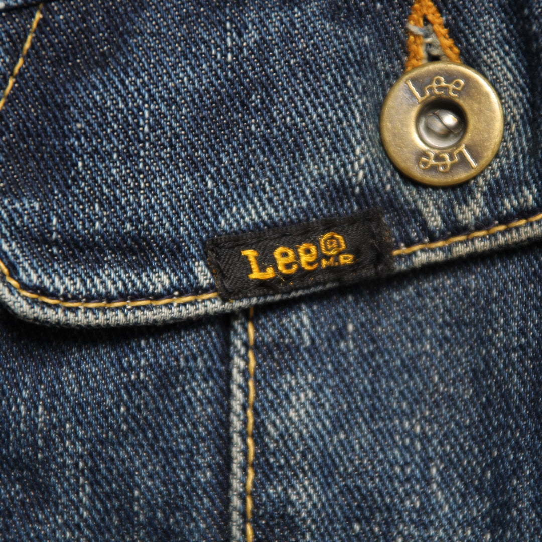 Lee Premium Quality Giacca di Jeans Denim Taglia L Unisex