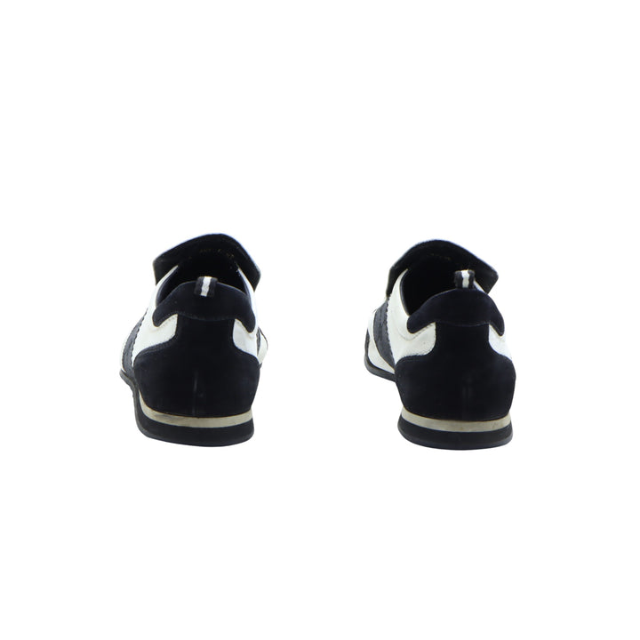 Gucci Sneakers Bianco e Nero Eu 41.5 Uomo