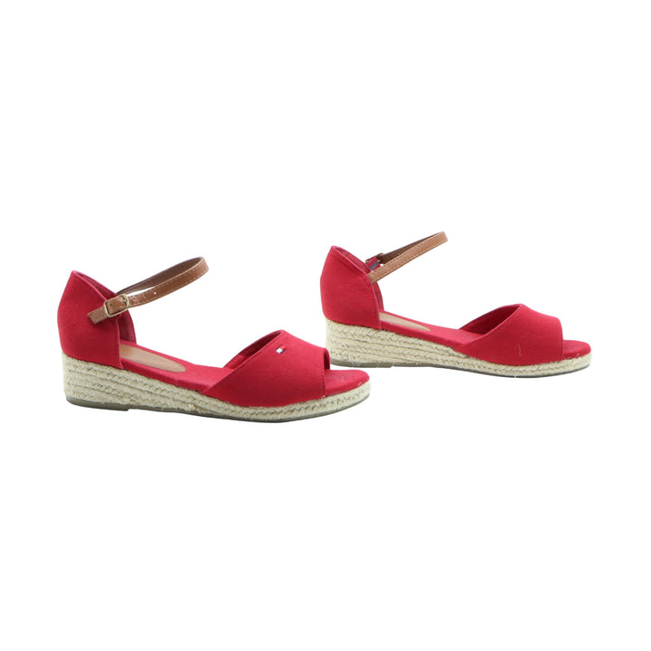 Tommy Hilfiger Sandalo Rosso Eu 37 Donna