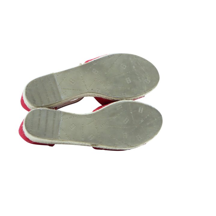 Tommy Hilfiger Sandalo Rosso Eu 37 Donna