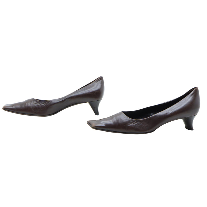 Prada Décolleté Marrone Eu 39 Donna